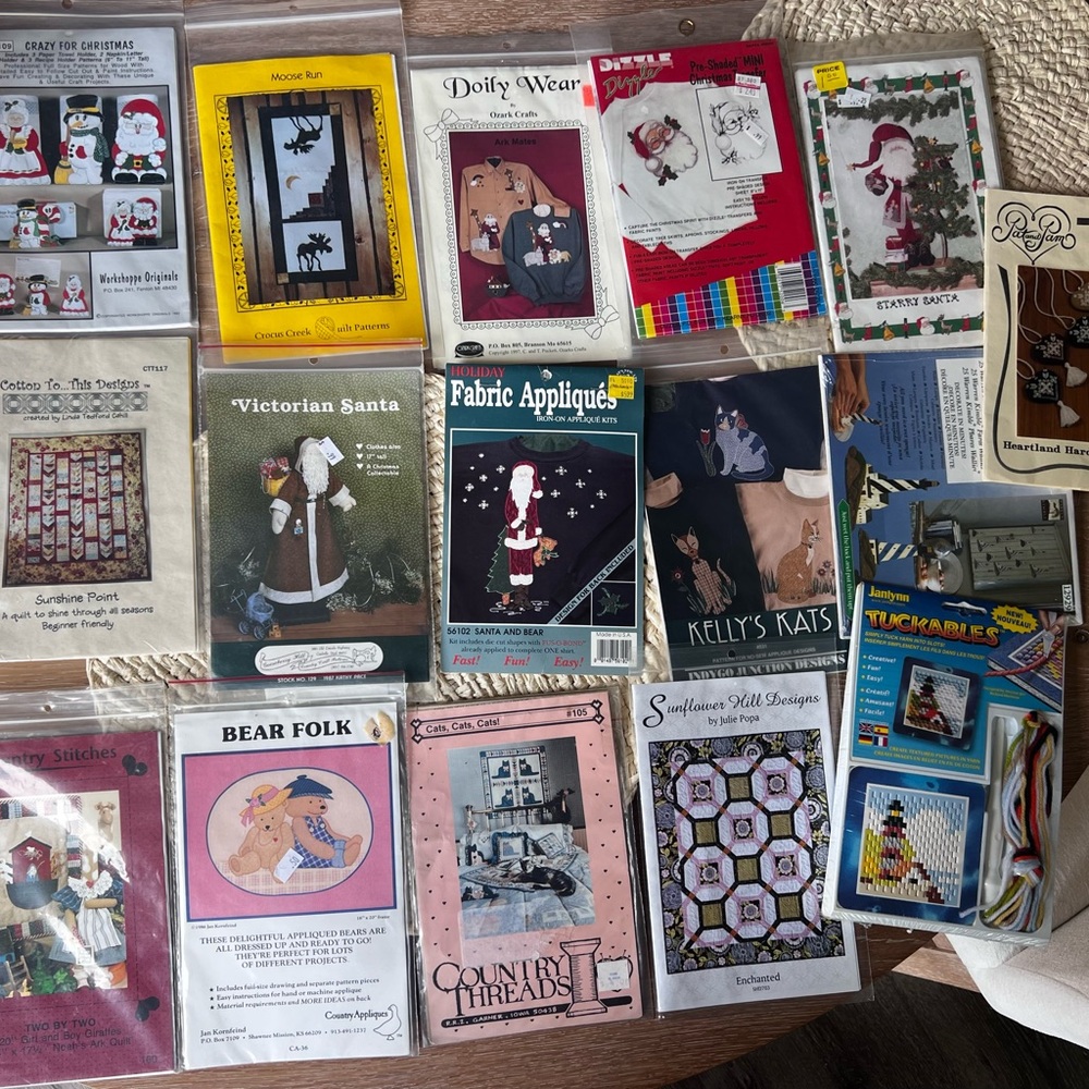 Assorted Craft Pattern Collection - Picture 2 of 9